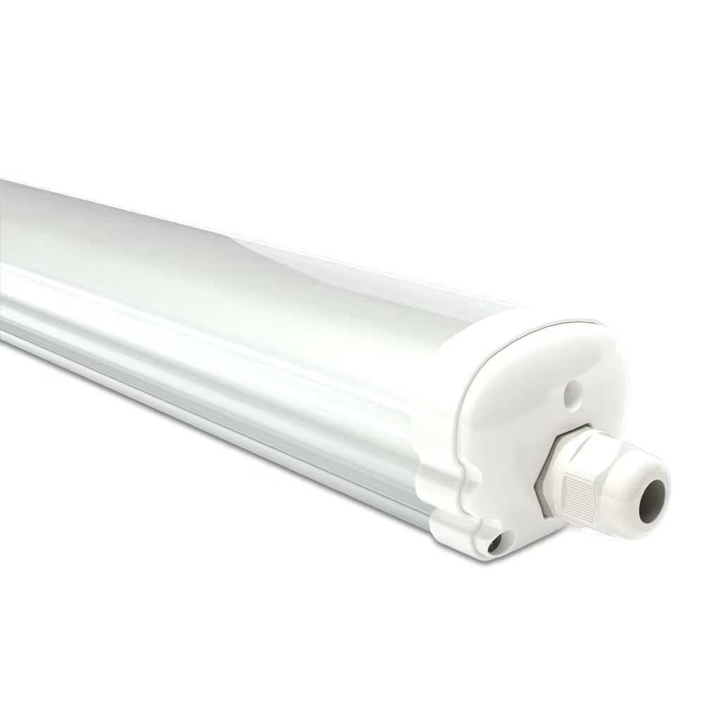 Wandhaube LED Lampe mit Leuchte - Feuchtraumleuchte 120 cm - 4320Lm, IP65, 36W