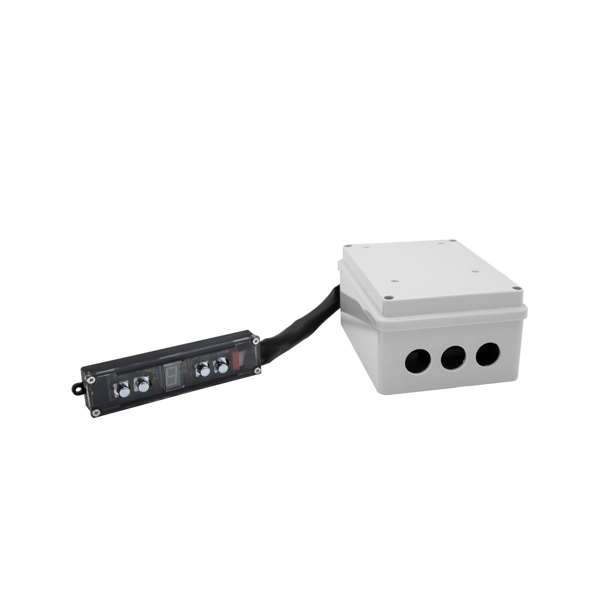 VM Europa - Drehzahlregler 916IR028 Poti Digital - 158 x 118 x 77 mm - IP55 Schutzklasse - Digitaler Potentiometer Steuerung - Max. 10A/2300W - Für Dunstabzugshauben Ventilatoren Radialventilatoren Airboxen