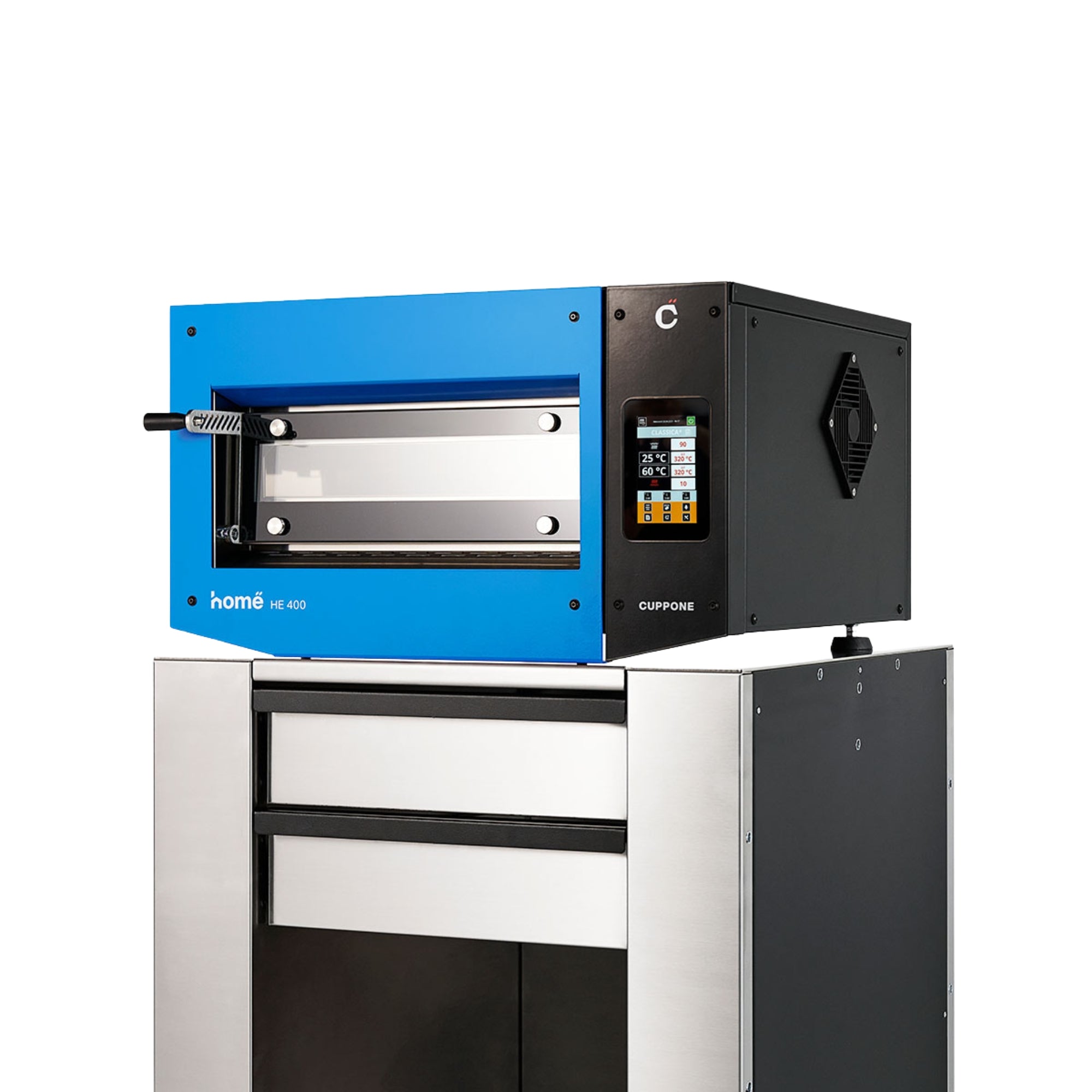 Cuppone Home HE 400 Pizzaofen für  für Zuhause oder Profi - 1 Kammer