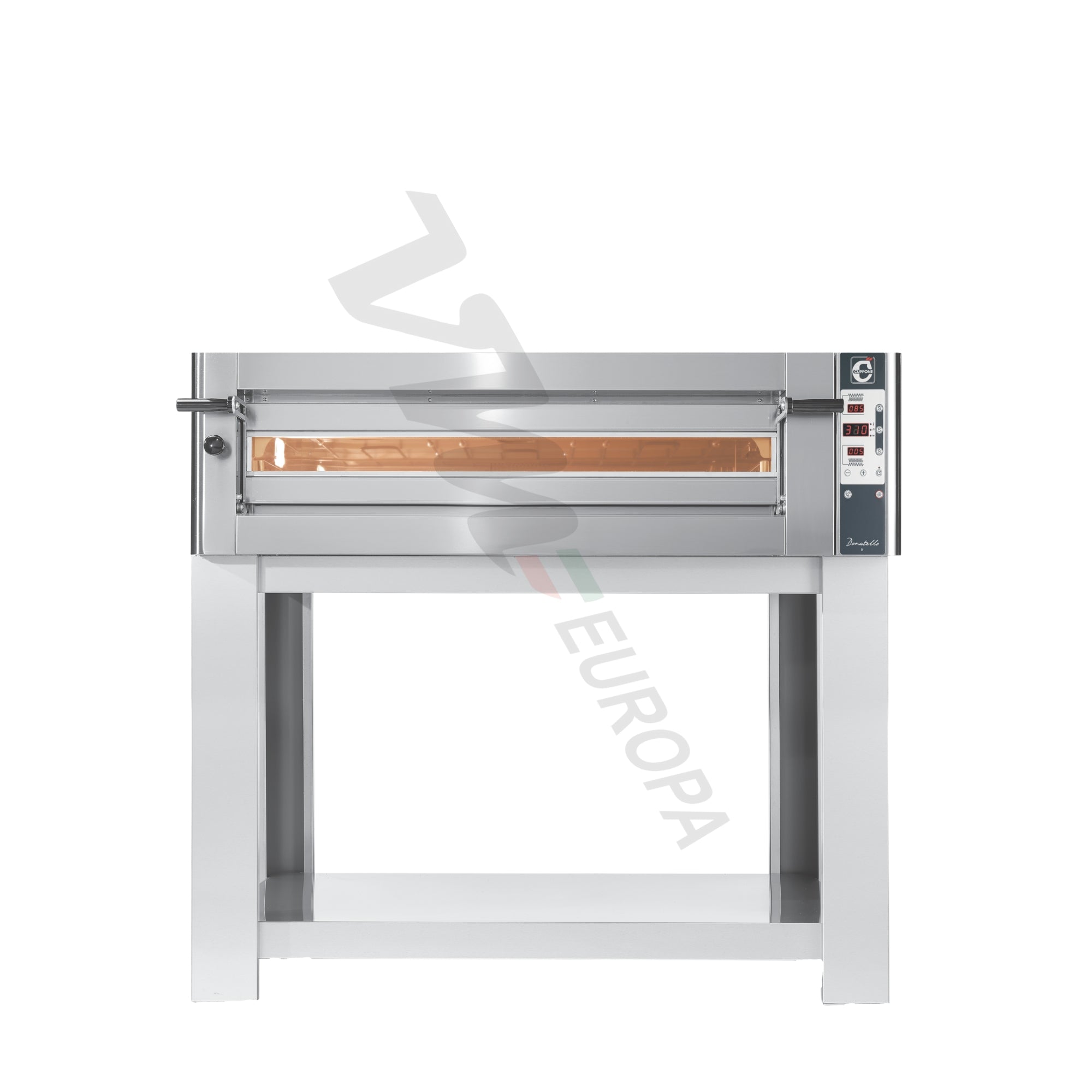 Cuppone Donatello Pizzaofen für 9 Pizzen Ø35cm 1 Kammer Knopfsteuerung - DN935/1CD