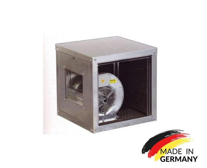Kasten-Radialventilator für Innen in verschiedene Ausführung - Airbox Lüfter Motor Abzugshaube Wandhaube - VM Europa