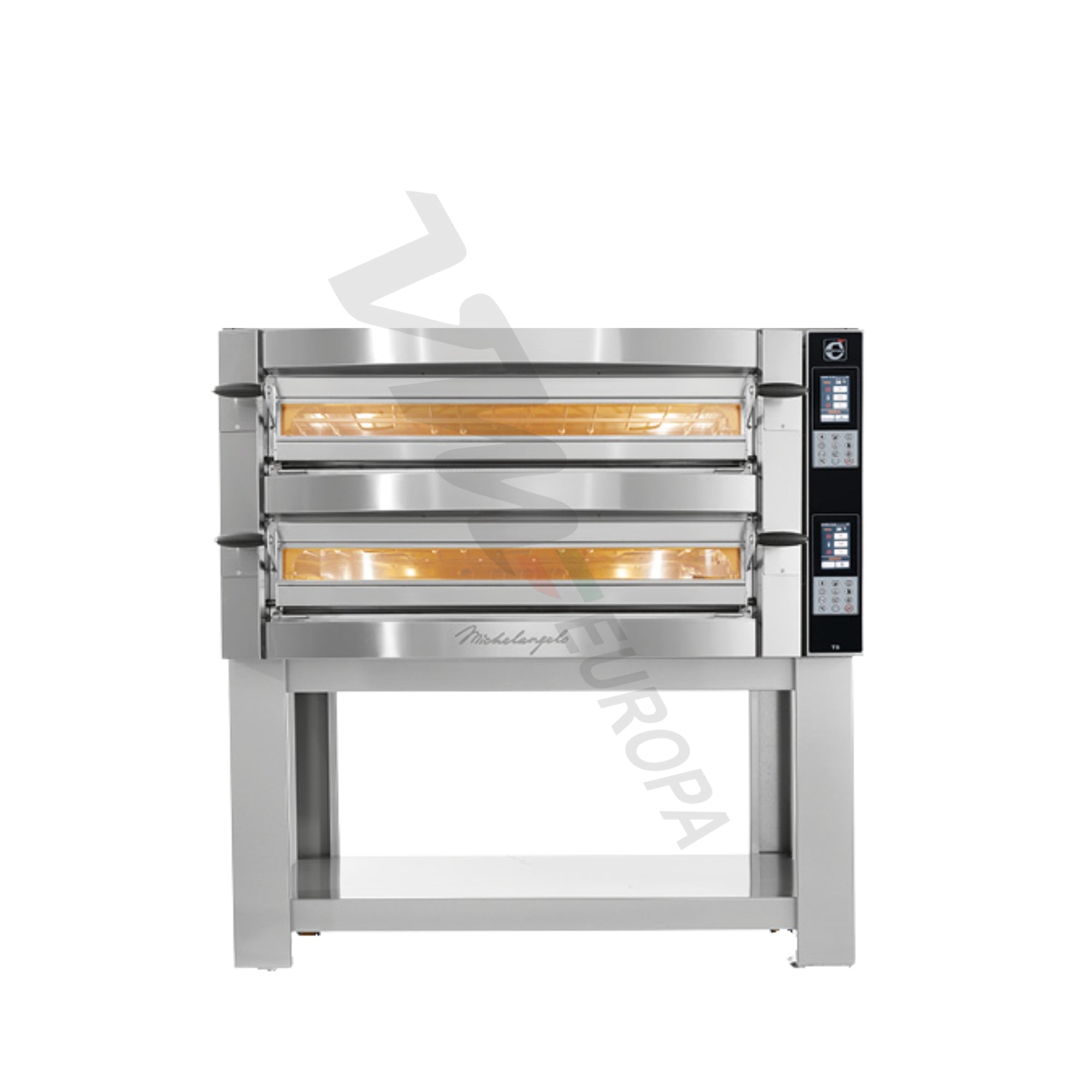 Cuppone Michelangelo Pizzaofen für 6 Pizzen Ø35cm Lang 2 Kammern Touch-Display - ML635L/2TS