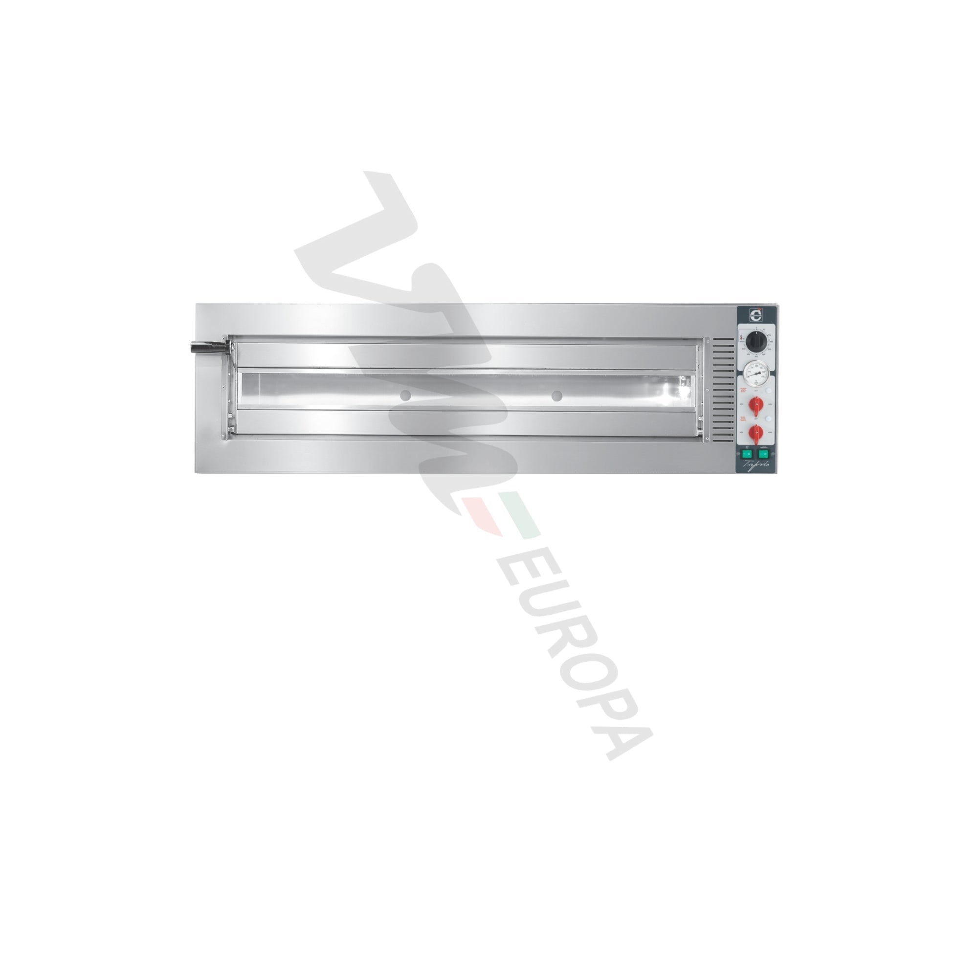 Cuppone Tiepolo Pizzaofen für 9 Pizzen Ø35cm 1 Kammer Kombisteuerung - TP935/1CM