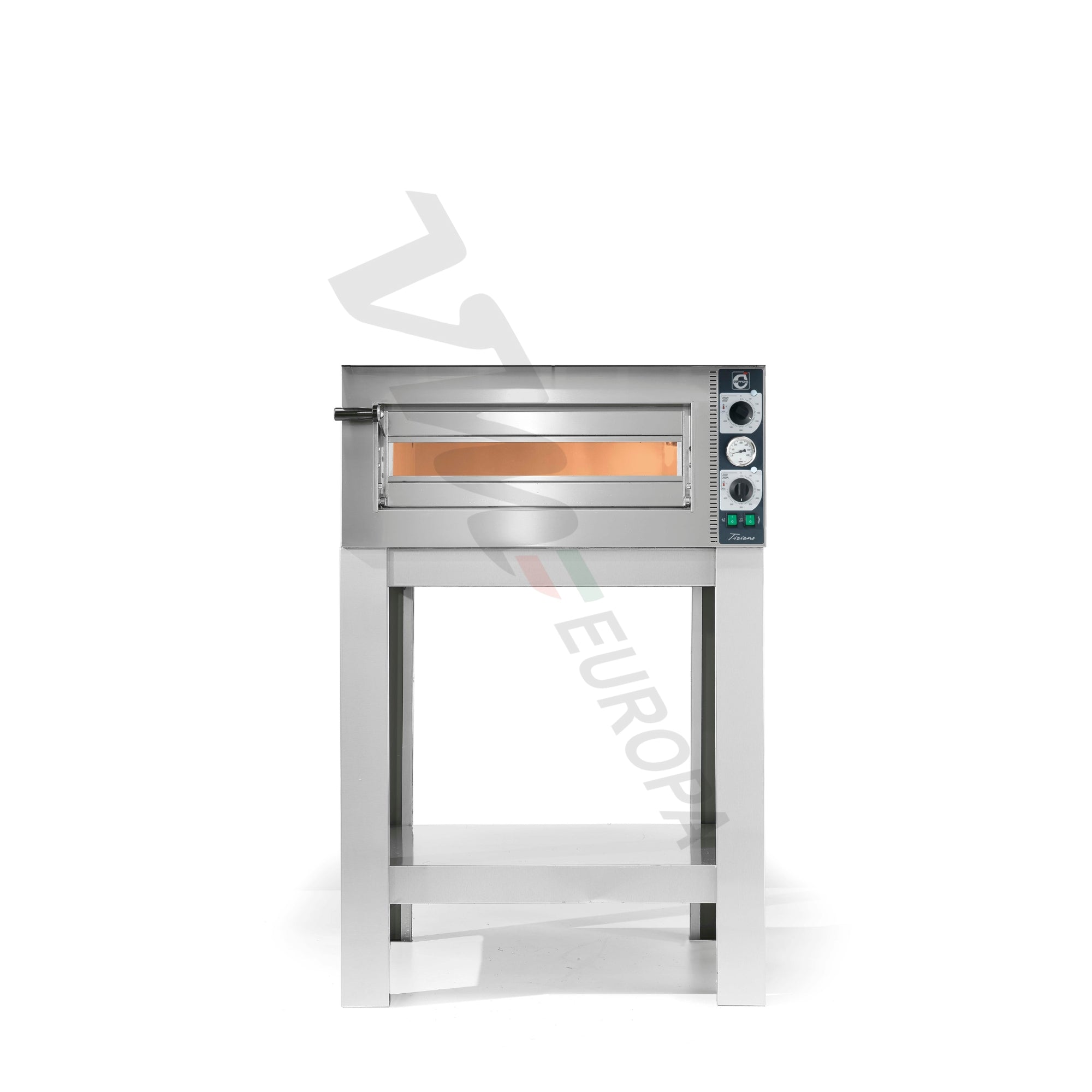 Cuppone Tiziano Pizzaofen für 4 Pizzen Ø30cm 1 Kammer Mechanisch - TZ430/1M